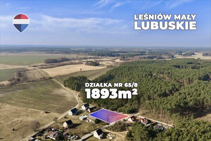 Działka 1893 m² pod zabudowę w Leśniów Mały. działka Leśniów Mały