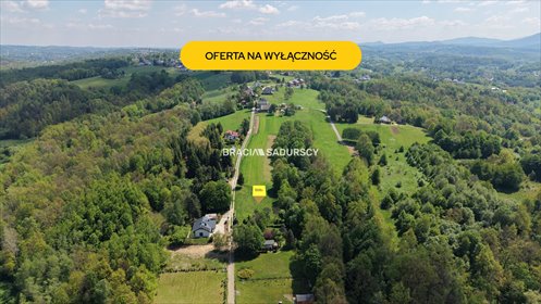 Działka budowlana 1689 m² w Krzyszkowicach (blisko Krakowa) działka Myślenice, Krzyszkowice