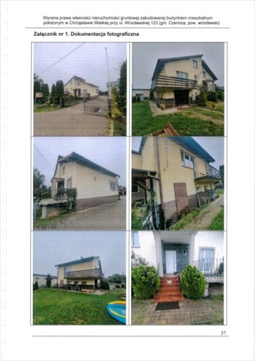 Udział w nieruchomości z potencjałem – Chrząstawa Wielka dom Chrząstawa Wielka, Wrocławska