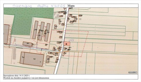 działka na sprzedaż 500m2 działka Szreniawa
