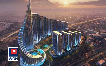 Nowoczesny apartament 92 m2 z prywatną plażą i parkingiem mieszkanie Meydan, Meydan Dubai