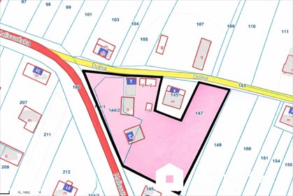 działka na sprzedaż 2330m2 działka Opole Lubelskie, Dolna 2