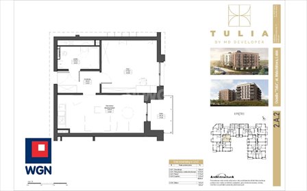 mieszkanie na sprzedaż 49m2 mieszkanie Lubin, Malachitowa