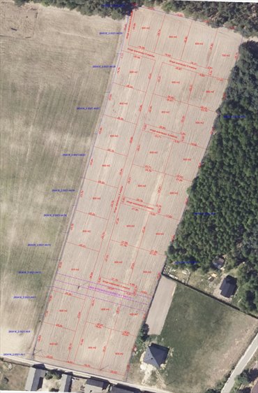 Działka budowlana 823 m² z dostępem do mediów, osiedle Smyków działka Smyków