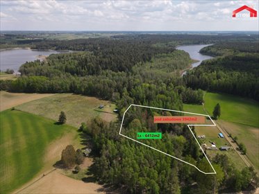 Inwestycyjna działka nad Rospudą 1,03 ha z lasem i zabudową działka Nieszki