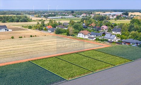 działka na sprzedaż 969m2 działka Mykanów, Spokojna