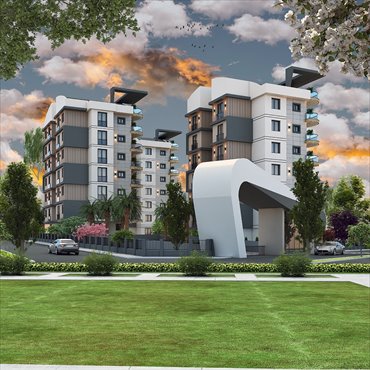 Nowoczesny 2-pokojowy apartament z udogodnieniami mieszkanie Gedik, Gedik, Serik, Antalya