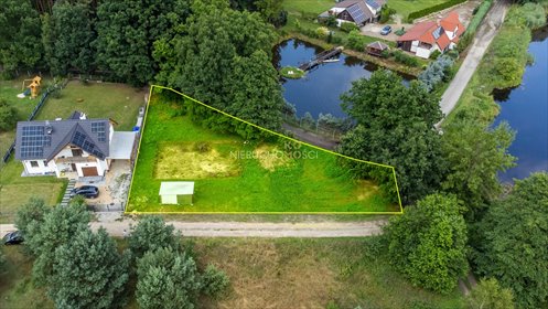 działka na sprzedaż 1078m2 działka Straszowice, Żychlin