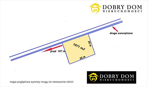 Polecam działkę 1071 m² z mediami, las i domy w Olmontach działka Olmonty