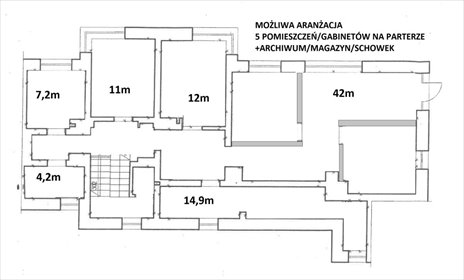 lokal użytkowy na sprzedaż 164m2 lokal użytkowy Warszawa, Mokotów Służew