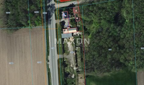 Solidny dom z garażem i budynkiem gospodarczym dom Ogrodzona