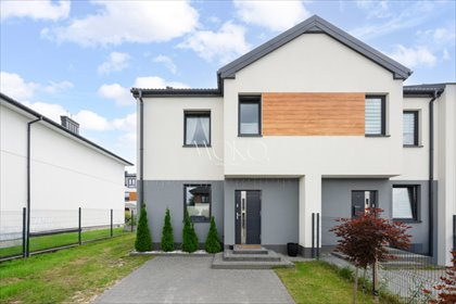 Skrajny segment 4 pok. 83,69 m² - nowoczesny dom z ogrodem dom Książenice, Planty Książenickie