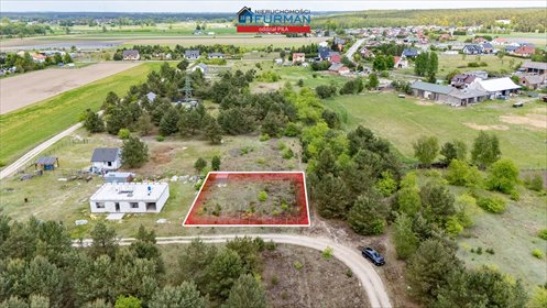 Działka budowlana z MPZP, 821 m2, Byszki działka Byszki