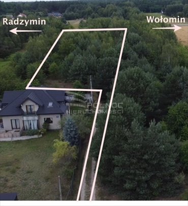 działka na sprzedaż 6953m2 działka Czarna, Chabrowa