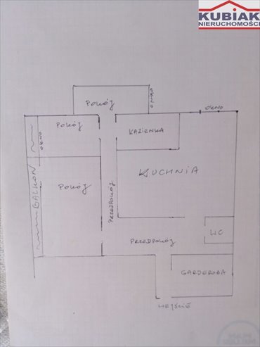 Przestronne 3 pokoje z balkonem, potencjał do remontu. mieszkanie Warszawa, Praga-Południe, Grochów