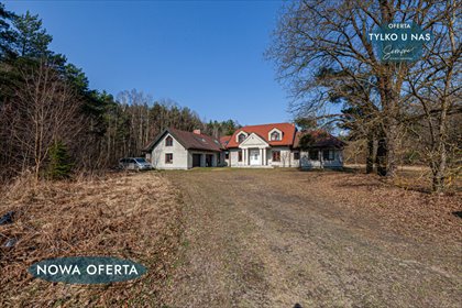 Polecam unikatowy dworek i działki 6,24 ha z funkcjonującą dziewiarnią dom Pożdżenice