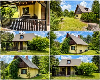 Urokliwy dom 50 m² z kominkiem i ogrodem. dom Żarki, Czarka