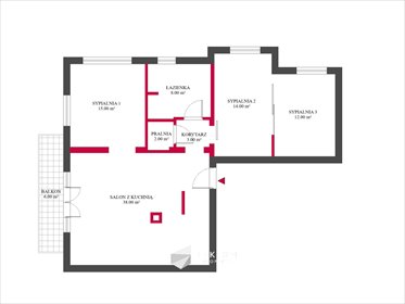 Przestronne 94 m² z balkonem i garażem - zapraszam mieszkanie Łódź, Sikawa, Taternicza