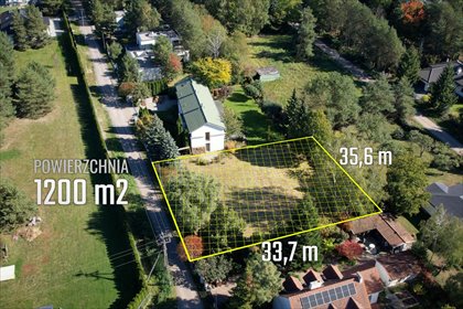 Działka budowlana 1200 m² w Parceli-Oborach (blisko natury) działka Parcela-Obory, Podlaska