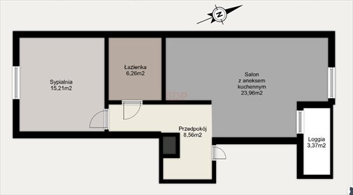mieszkanie na sprzedaż 54m2 mieszkanie Wrocław, Stare Miasto, Powstańców Śląskich