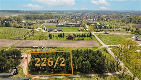 działka na sprzedaż 1805m2 działka Zabór