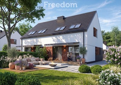 Na sprzedaż nowoczesny dom Onyks 124,5 m² z prywatnym ogrodem dom Kampinos