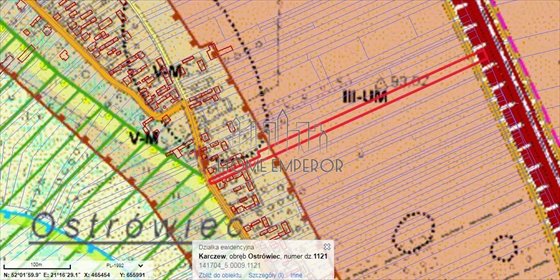 Na sprzedaż działka 6100 m² z mediami pod zabudowę działka Ostrowiec