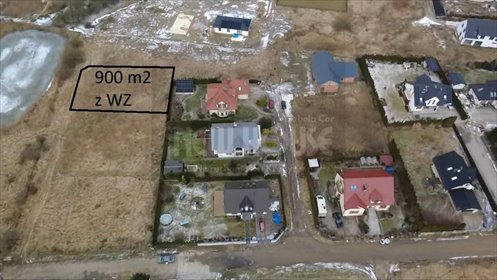 działka na sprzedaż 900m2 działka Mierzyn