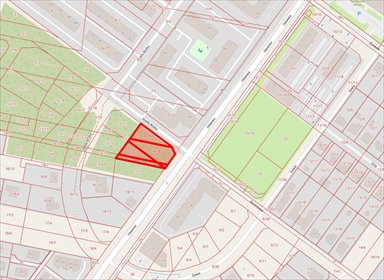 Działka pod zabudowę wielorodzinną w centrum Jelcz-Laskowice działka Jelcz-Laskowice, Józefa Bożka