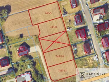 działka na sprzedaż 1116m2 działka Gorzów Wielkopolski, Zakanale