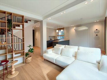 Nowoczesny bliźniak 122 m² z ogrodem i garażem (Jedlnia-Letnisko) dom Jedlnia-Letnisko, Cicha