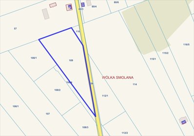 Polecam działkę 5825 m² w Wólce Smolanej z dostępem do mediów działka Wólka Smolana