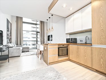 Nowoczesny loft 66m² z balkonem, klimatyzacją i siłownią. mieszkanie Warszawa, Mokotów, Jana Pawła Woronicza