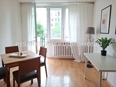 Zapraszam do wynajmu 2-pokojowego mieszkania 38 m² z balkonem w Warszawie mieszkanie Warszawa, Praga Południe, Saska Kępa, Ateńska