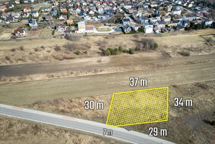 działka na sprzedaż 1114m2 działka Nasielsk, Przechodnia