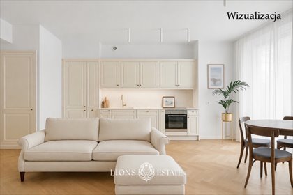 Przestronny 84 m² apartament na Powiślu (pełne umeblowanie) mieszkanie Warszawa, Śródmieście Solec, Wilanowska
