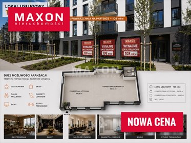 Lokal usługowy 108 m² z witrynami na Pradze-Południe lokal użytkowy Warszawa, Praga-Południe, ul. Drwęcka