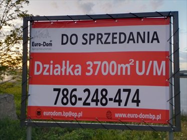 działka na sprzedaż 3720m2 działka Bramki