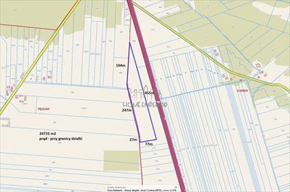 działka na sprzedaż 24100m2 działka Coniew