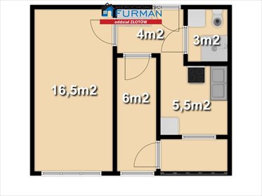 mieszkanie na sprzedaż 35m2 mieszkanie Złotów