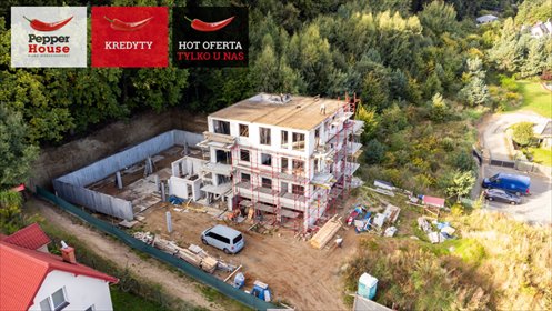 Sprzedam nowoczesne 44,4 m² mieszkanie z balkonem i miejscem parkingowym mieszkanie Reda, Zuchów