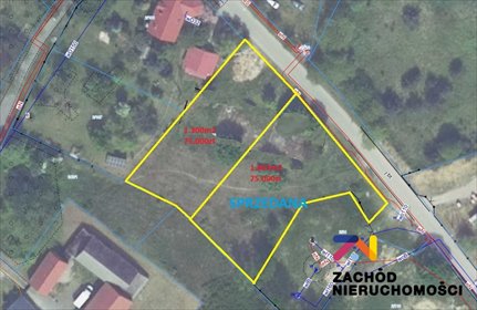 działka na sprzedaż 1300m2 działka Mirocin Średni