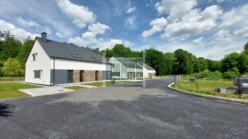 Nowoczesny dom 163 m2 z garażem, ogrodem i tarasem dom Droszków