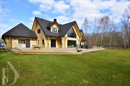 Zapraszam do domu z bala 260 m² w otoczeniu natury dom Nowa Łuka