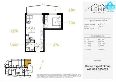 mieszkanie na sprzedaż 42m2 mieszkanie Krynica-Zdrój