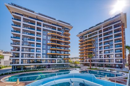 Ekskluzywne 2-pokojowe apartamenty z basenem i tarasem mieszkanie Avsallar, Avsallar, Alanya, Antalya