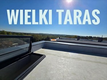 Przestronny apartament z prywatnym dachem i widokiem. mieszkanie Kraków, Dębniki, Kliny, Spacerowa