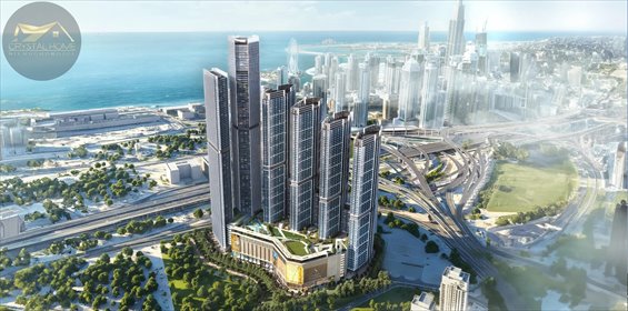Polecam luksusowe 50 m² z widokiem na morze w Dubaju mieszkanie Dubaj