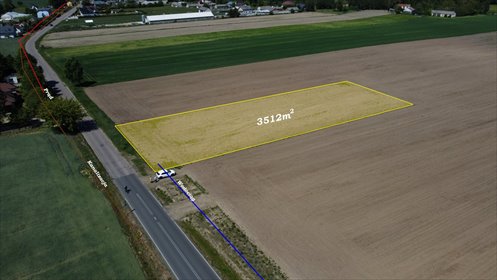 działka na sprzedaż 3516m2 działka Rydzyn Szlachecki