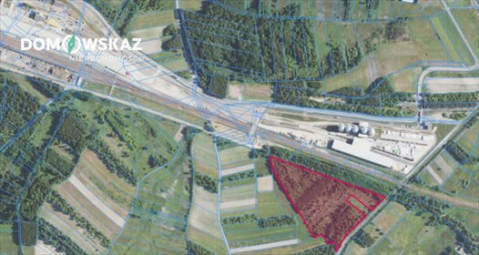 Grunt inwestycyjny 3,88 ha przy torze LHS w Knapach działka Knapy